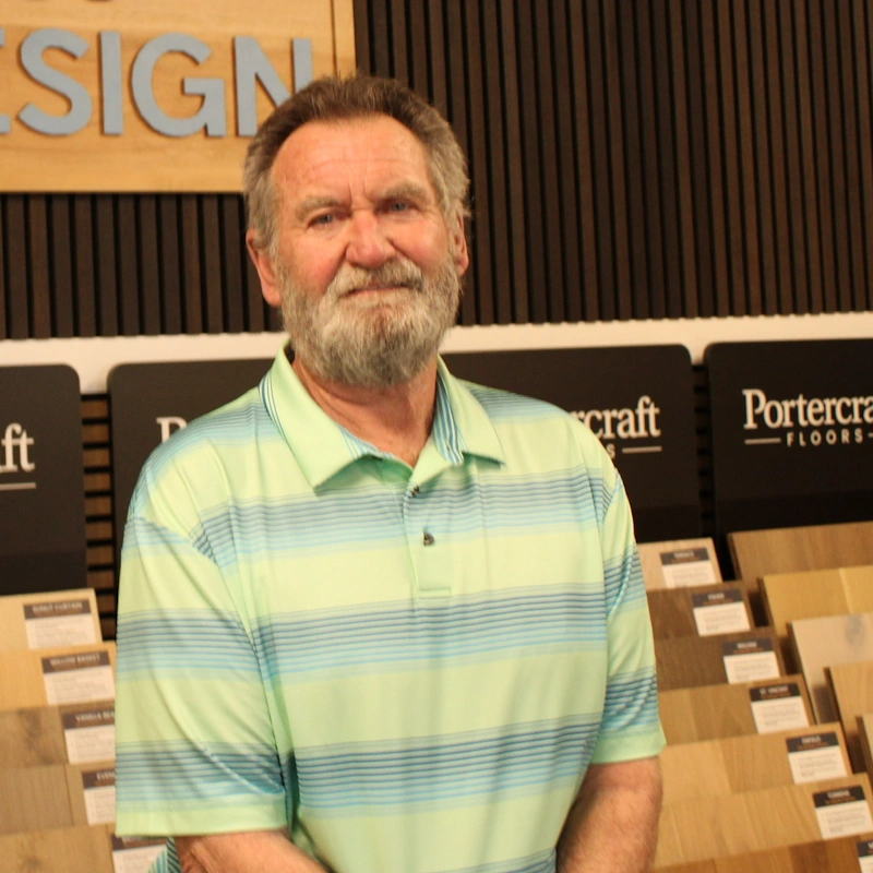 Closeup photo of Dennis Marks, co-owner of Lenawee Home Design